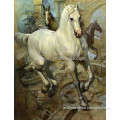 galloping white horse woderful Running horses famous art 57256 for KTV decoration